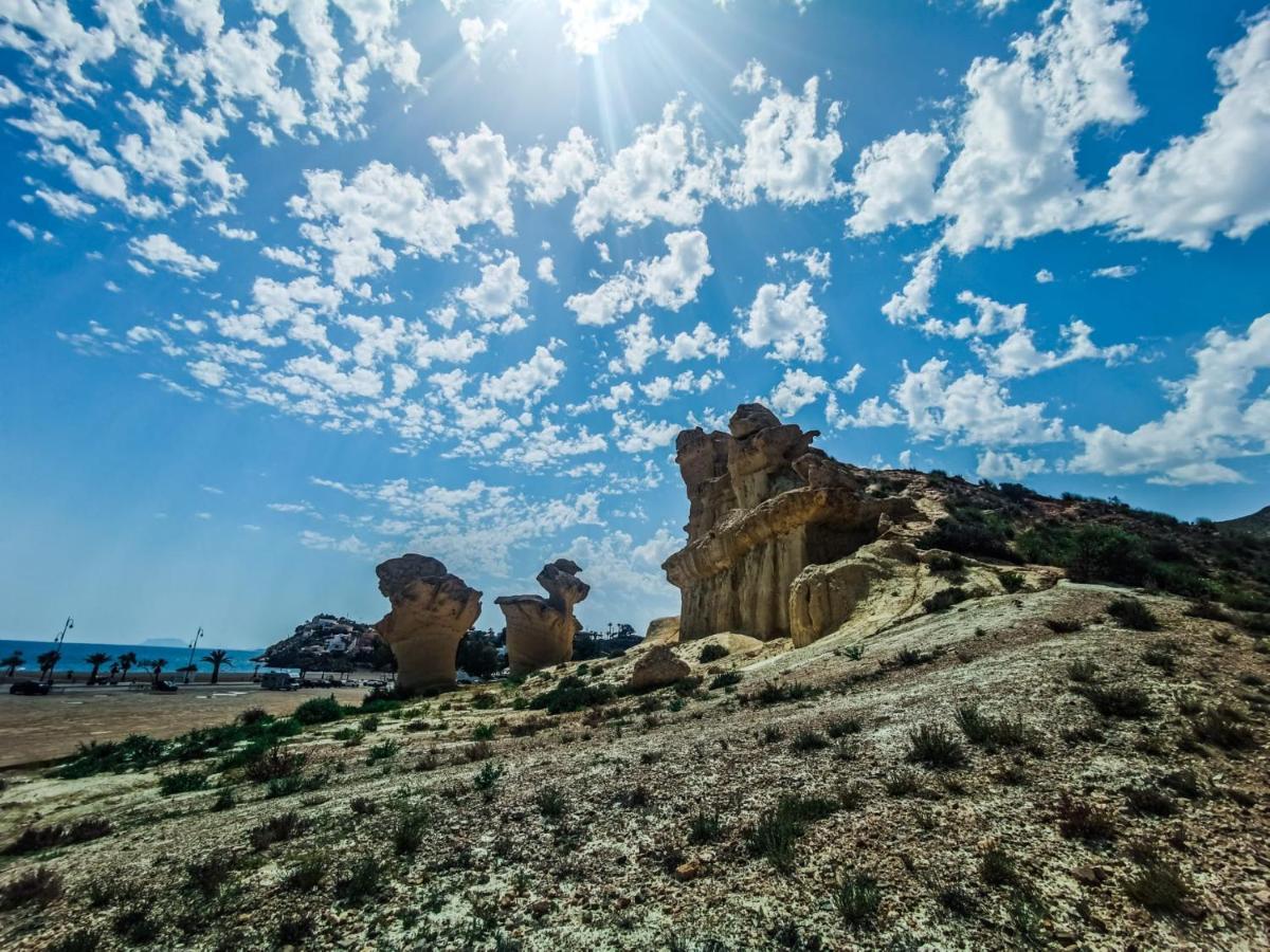 Апартаменты Piso Acogedor Muy Bien Situado En Puerto Mazarron Пуэрто-де-Масаррон Экстерьер фото