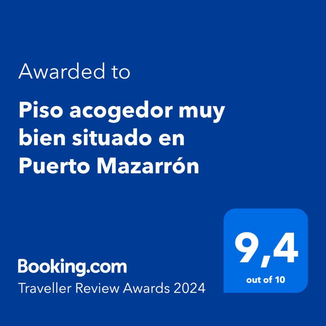Апартаменты Piso Acogedor Muy Bien Situado En Puerto Mazarron Пуэрто-де-Масаррон Экстерьер фото